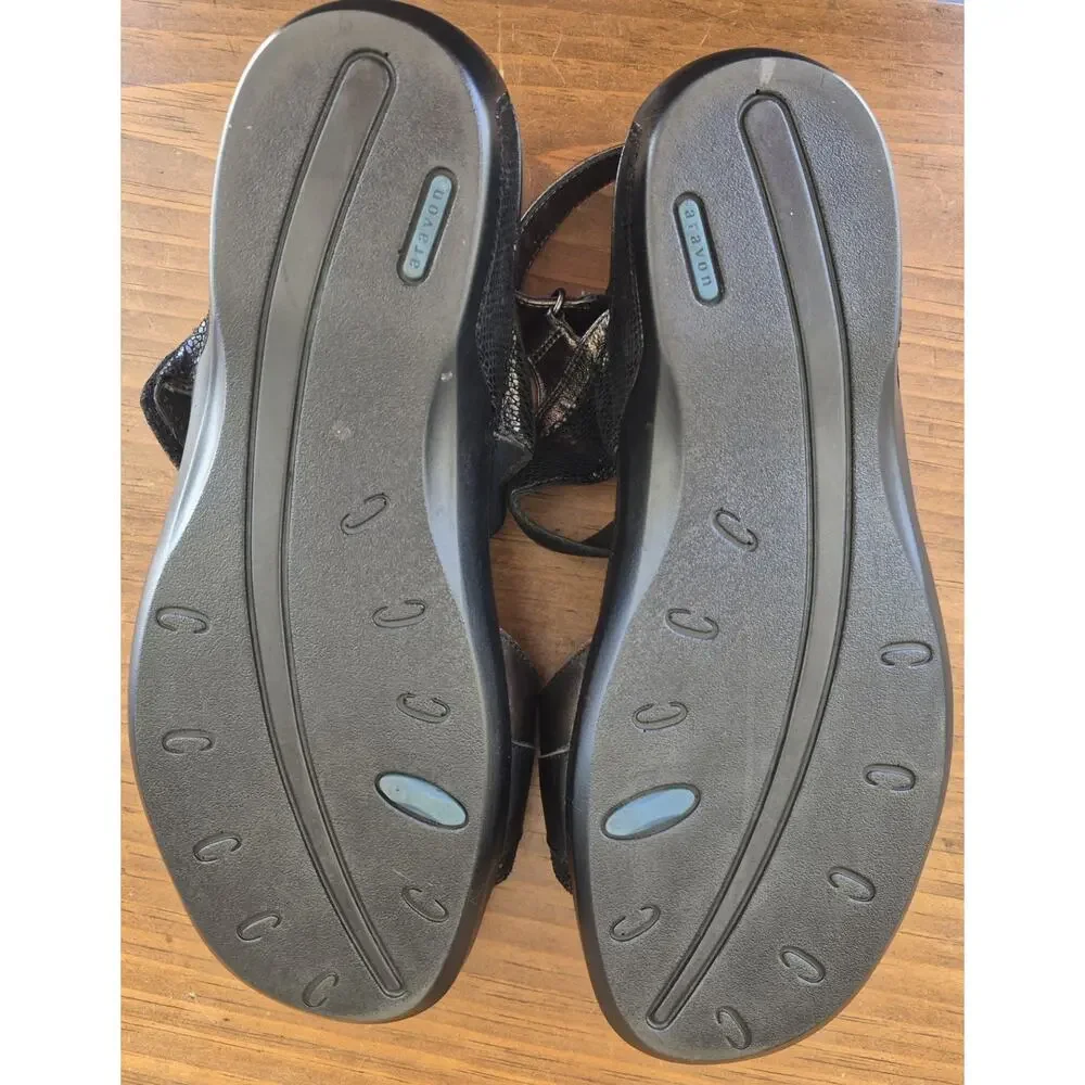 Aravon Katherine Adjustable Strap Sandals Women's Size 11